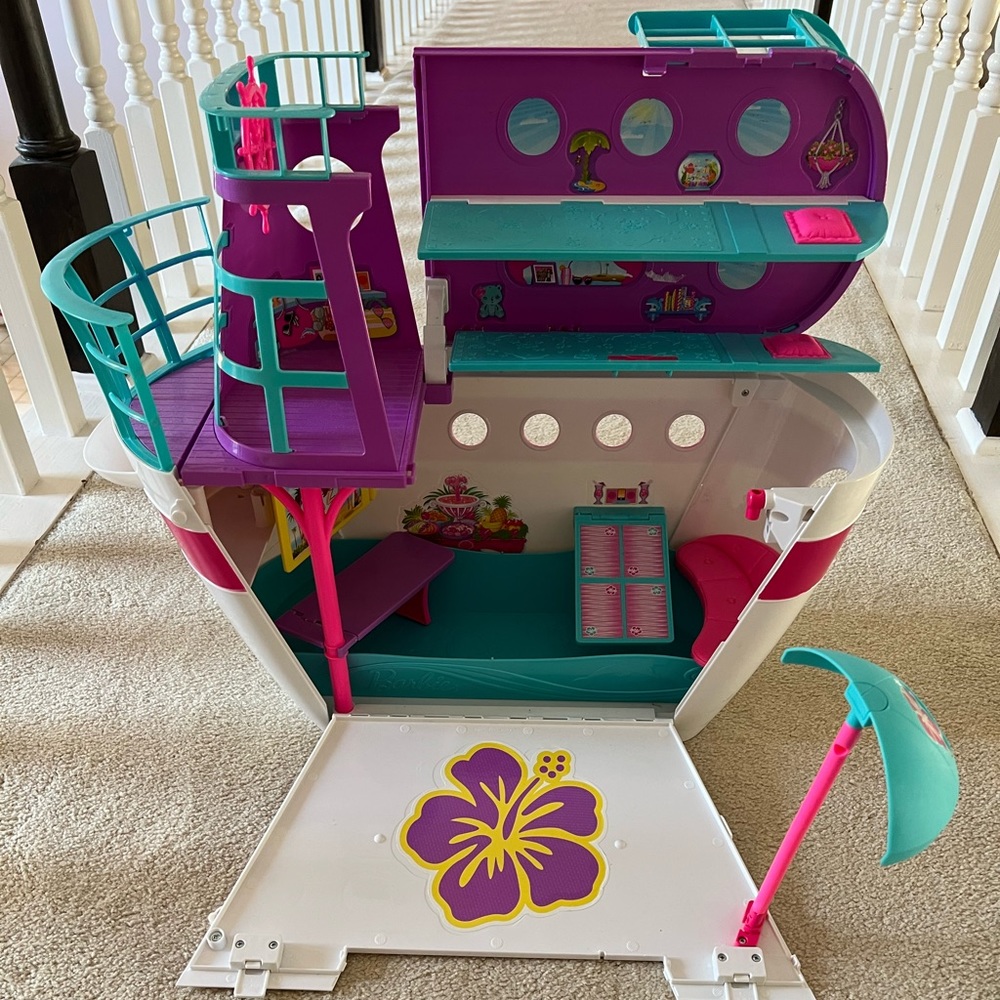 Barbie cruise ship